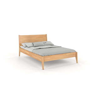 Dvojlôžková posteľ z bukového dreva 160x200 cm v prírodnej farbe Visby Radom – Skandica vyobraziť