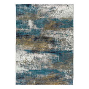 Modrý koberec Universal Kalia Abstract, 120 x 170 cm vyobraziť