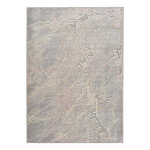 Sivo-béžový koberec z viskózy Universal Margot Marble, 60 x 110 cm vyobraziť