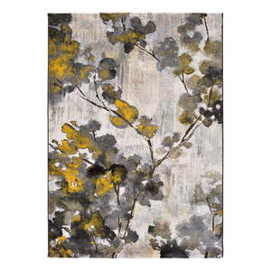 Žlto-šedý koberec Universal Bukit Mustard, 80 x 150 cm vyobraziť