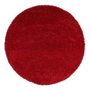 Červený koberec Universal Aqua Liso, ø 80 cm vyobraziť