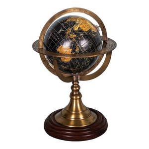 Dekoratívny glóbus s podstavcom z palisandrového dreva Antic Line Globe, ø 17 cm vyobraziť