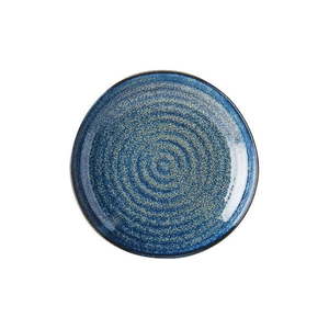 Modrý keramický tanier Mij Indigo, ø 23 cm vyobraziť
