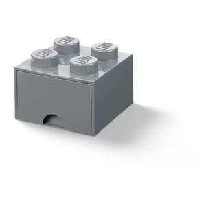 Detský tmavosivý úložný box so zásuvkou LEGO® vyobraziť