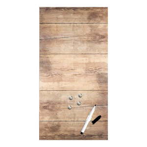 Magnetická tabuľa Styler Wood, 30 × 60 cm vyobraziť