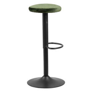 Barová stolička so zeleným polstrovaním Actona Finch vyobraziť