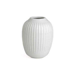 Biela kameninová váza Kähler Design Hammershoi, výška 10 cm vyobraziť