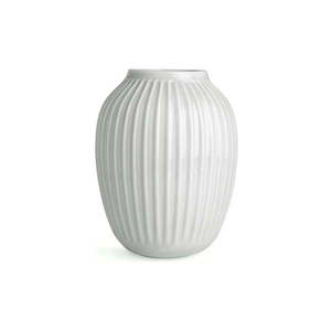 Biela kameninová váza Kähler Design Hammershoi, výška 25 cm vyobraziť
