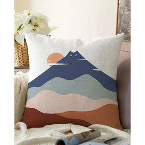 Obliečka na vankúš s prímesou bavlny Minimalist Cushion Covers Kitty Hill, 55 x 55 cm vyobraziť