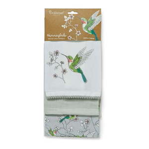 Bavlnené utierky v súprave 3 ks 45x65 cm Hummingbirds – Cooksmart ® vyobraziť
