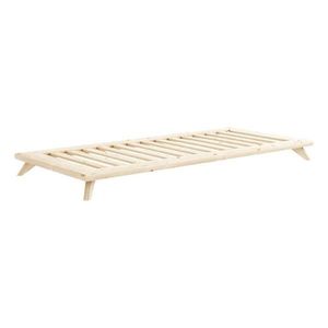 Jednolôžková posteľ z borovicového dreva s roštom 90x200 cm Senza – Karup Design vyobraziť