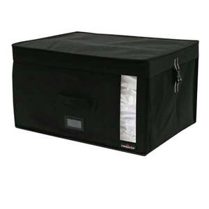 Čierny úložný box s vákuovým obalom Compactor Infinity, objem 150 l vyobraziť