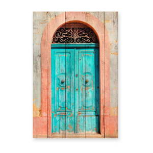 Drevená ceduľa 40x60 cm Door – Really Nice Things vyobraziť
