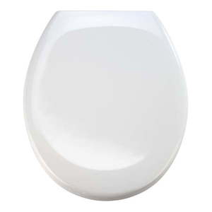Biele WC sedadlo s jednoduchým zatváraním Wenko Premium Ottana, 45, 2 × 37, 6 cm vyobraziť