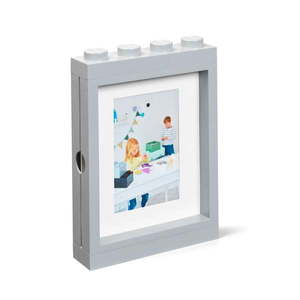Sivý rámček na fotku LEGO®, 19, 3 x 26, 8 cm vyobraziť