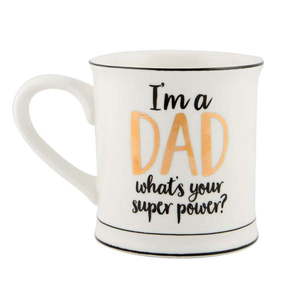 Porcelánový hrnček Sass & Belle Super Dad, 400 ml vyobraziť