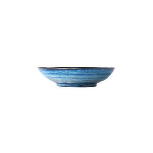 Modrý keramický hlboký tanier MIJ Indigo, ø 21 cm vyobraziť