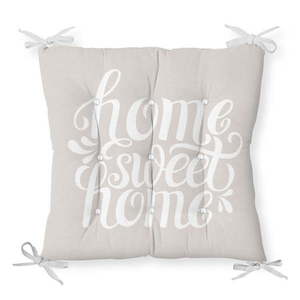 Sedák s prímesou bavlny Minimalist Cushion Covers Home Sweet Home, 36 x 36 cm vyobraziť