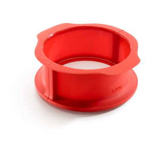 Červená silikónová rozbaľovacia forma na tortu Lékué Springform, ⌀ 15 cm vyobraziť