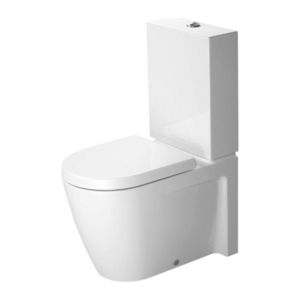 Duravit Starck 2 - Stojace kombi WC, 37 x 63 cm, biele 2145090000 vyobraziť