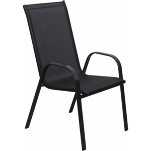 Záhradná stolička XT1012C (ZWC-2429) ROJAPLAST Čierna vyobraziť