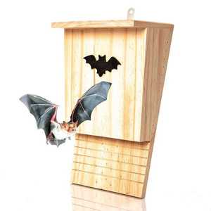 Blumfeldt Domček pre netopiere, vtáčia búdka, pomoc pri prezimovaní, celoročne obývateľný, borovicové drevo vyobraziť
