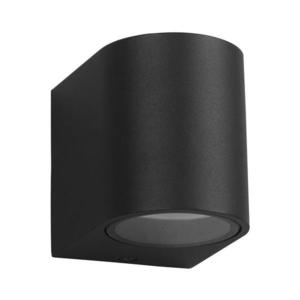 Vonkajšie nástenné svietidlo OVALIS 1xGU10/60W/230V IP44 čierna vyobraziť