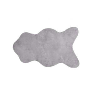 Sivá umelá kožušina Tiseco Home Studio Rabbit, 60 × 90 cm vyobraziť