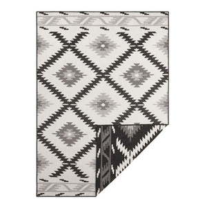 Čierno-krémový vonkajší koberec NORTHRUGS Malibu, 80 x 150 cm vyobraziť