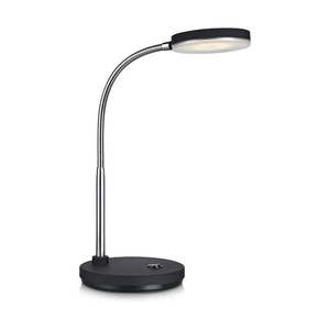 Čierna stolová LED lampa Markslöjd Flex vyobraziť