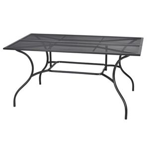 Záhradný kovový stôl ZWMT-83 - obdĺžnik 90 x 150 cm vyobraziť