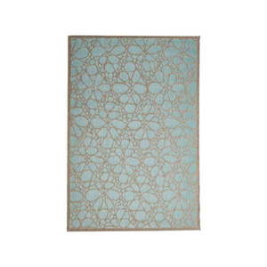 Modrý vonkajší koberec Floorita Fiore, 160 x 230 cm vyobraziť