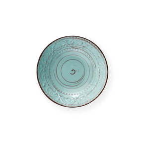 Tyrkysový tanier z kameniny na polievku Brandani Serendipity, ⌀ 20 cm vyobraziť