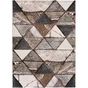 Hnedý koberec Universal Istanbul Triangle, 160 x 230 cm vyobraziť