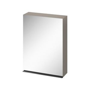 CERSANIT - Zrkadlová skrinka VIRGO 60 sivý dub s čiernymi úchytmi S522-016 vyobraziť