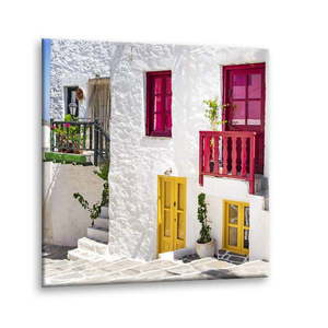 Obraz Styler Glasspik Destination Greece III, 30 × 30 cm vyobraziť