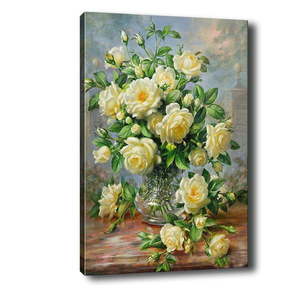 Obraz Tablo Center Wonderful Flowers, 50 × 70 cm vyobraziť