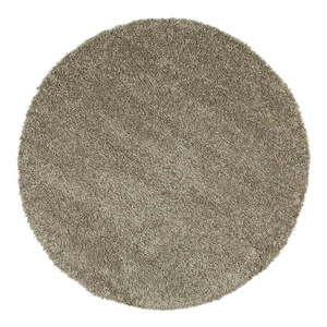 Sivý koberec Universal Aqua Liso, ø 100 cm vyobraziť