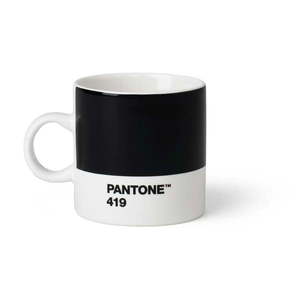 Čierny keramický hrnček na espresso 120 ml Espresso Black 419 – Pantone vyobraziť