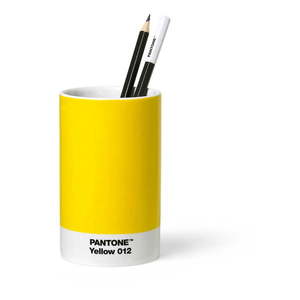 Keramický organizér na písacie potreby Yellow 012 – Pantone vyobraziť