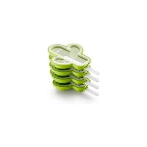 Súprava 4 zelených silikónových foriem na zmrzlinu v tvare kaktusu Lékué vyobraziť