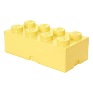 Svetložltý úložný box LEGO® vyobraziť