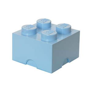 Svetlomodrý úložný box LEGO® vyobraziť