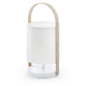 Biela stolová lampa Kave Home Zayla vyobraziť
