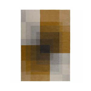 Sivo-žltý koberec Flair Rugs Plaza, 160 x 230 cm vyobraziť