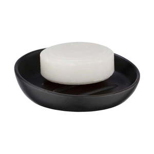 Čierna keramická nádoba na mydlo Wenko Badi vyobraziť