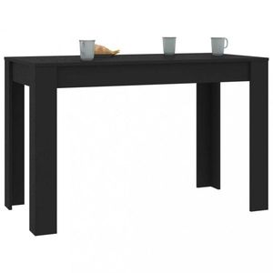 Jedálenský stôl 120x60 cm Dekorhome Čierna vyobraziť