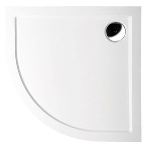POLYSAN - SERA sprchová vanička z liateho mramoru, štvrťkruh 100x100cm, R550, biela 62111 vyobraziť