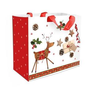 TORO Nákupná taška TORO 43x37x21, 5cm vianočný sob vyobraziť