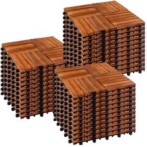 STILIST drevené dlaždice, mozaika 6, agát, 3 m² vyobraziť